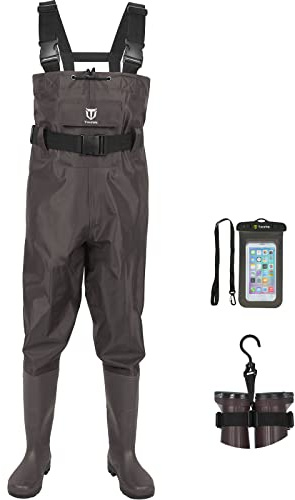 TIDEWE Chest Waders for Men Women, Waterproof Fishing Waders BN M12