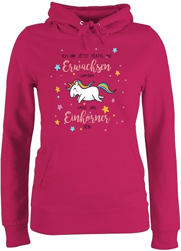 Shirtracer - Pullover Damen Hoodie Frauen - Einhörner - Einhorn Spruch Motiv