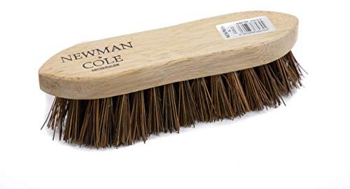 Cepillo para fregar de madera, resistente, con cerdas de moisés naturales rígidas (6)