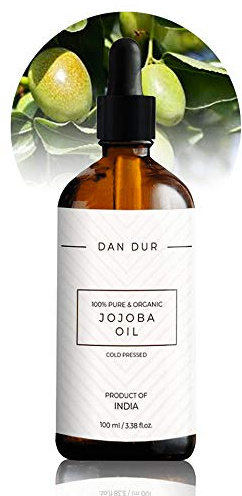 100% Reines Bio-Jojobaöl zertifiziert, 100% BIO, kaltgepresst, Extra Virgin, Mehrzweckbehandlung, VITAMIN E FÜR GESICHT, HAARE, KÖRPER UND NÄGEL (100ml)