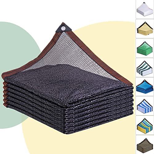 Sonnenschutznetz 4x5m Sonnensegel mit 50% Schattierwirkung Schattennetz Garten UV-Schutznetz Atmungsaktiv Kühlend Balkon netze Windschutznetz Stall