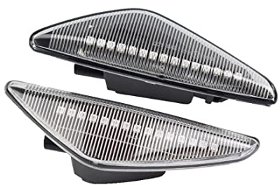 VIGORTHRIVE Dynamisk blinker sekventiell indikator Repeater Lampa LED sidomarkör Blinkers Compatible for BMW X3 F25 X5 E70 X6 E71 E72