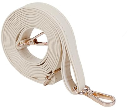 Taschengurte zum Wechseln,PU-Leder-Lychee-Rucksackriemen,breite Schultergurte,Taschengurt Schulterriemen Umhängegurt,für Schultertasche Tragetaschen und Handtaschen,DIY Zubehör für Tasche,Beige