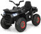 DREAMADE 12V Kinder Quad, 3-8km/h Elektro Kinderquad mit LED-Licht & MP3, Elektroauto für Kinder ab 3 Jahre, Mini Elektroquad mit Ladegerät, Belastbar bis 50kg, Elektrofahrzeug Kinder (Schwarz)