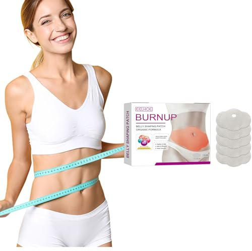 Abnehmen Patches, Abnehmpflaster Slim Patch Gewichtsverlust Patches für schnelles Schlankwerden, Bauch Detox Schlankheitspflaster für Fettverbrennung und Appetitunterdrückung, 5 Stück
