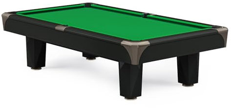 Stradivari Billardtisch Master | Ohne Münzung | 25 mm Spielfläche | Formica-Holzbeschichtung | K-55 Bandenprofil | Indoor | Wartungsfreundlich, fein justierbar, Massivmetall-Verbindungen