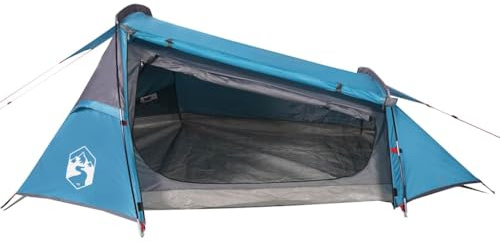 vidaXL Tunnelzelt 2 Personen Campingzelt Outdoor Zelt Trekkingzelt Wasserdicht