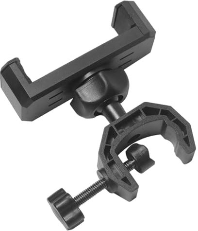 Handy-Halterung für Stativ, Smartphone-Stativ-Halterung, Adapter, Handy-Befestigung für Stativ, Handy-Ständer, Desktop, vertikal und horizontal drehbar