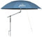 Dekero 240cm Parasol Plage Anti UV et Inclinable – Grand Parasol de Plage et de Jardin Extérieur, Résistant au Vent, Idéal pour la Pêche, Camping ou Terrasse