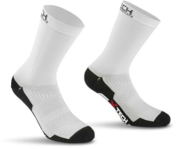 X Tech Sport Design, Professionelle Carbonsocken, atmungsaktiv, für Radsport und Laufen, leistungsfähige Materialien, 1 Paar