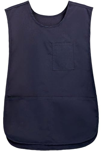 HiyyFloy Tablier De Cordonnier Unisexe Imperméable avec Poches, Blouse Artistique pour Le Nettoyage De Peinture, Tablier Artistique pour Le Travail Cuisine