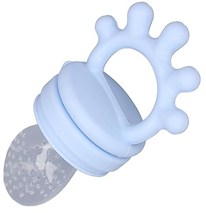 Generic Alimentatore di Cibi per Bambini per Verdure e Frutta da Dentizione, Design Sicuro Impedisce Soffocamento, Adatto Alla Nutrizione Equilibrata del Bambino, materiale: Silicone (#3)