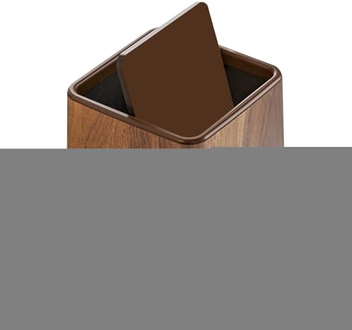 Yianyal Papelera para la habitación | Papelera de estilo vintage con tapa compacta para reciclaje de habitaciones infantiles, cocina o dormitorio