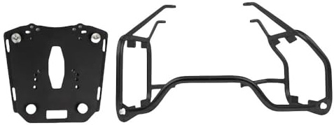 Moto Bagages Case Porte Support de Bagages latéral pour Moto 900DS 900DSX 2024 boîte de Rangement arrière Plateau en Acier Inoxydable Sacoche de Selle boîte à Outils