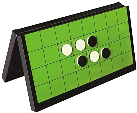 Othello Chess with Folding Magnetic Board and Pieces for Travel Adults