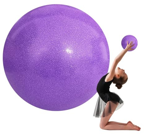 Gymnastikboll - liten 15 cm yogaballong, PVC-rytmiska gymnastikballonger, grundläggande styrketräningsutrustning | Pilatestillbehör för kvinnor och flickor,