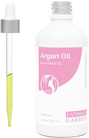 Fatima's Garden Rosenblüten Arganöl - Bio Anti-Aging Feuchtigkeitscreme, 100ml