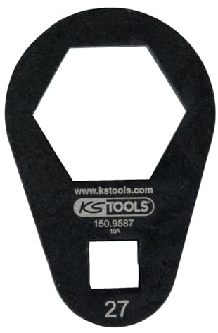 3/8 Einsteck-Ringschlüssel, extra flach, 27 mm