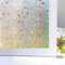 Zindoo Pellicola in vetro 3D arcobaleno, anti-UV, pellicola oscurante per finestra, pellicola elettrostatica, vetro e pellicola adesiva, vetro per ufficio, camera da letto, cucina, porte casa, 60 x
