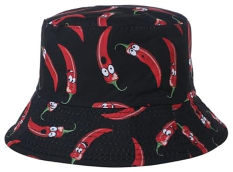 Fischerhüte für Festivals riesige Auswahl, Red Chillis, M/L