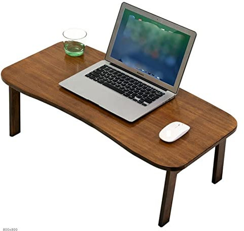 Laptop-Tisch Computertisch Klapptischbett Laptop Schreibtisch Home Office Schreibtisch Innenschreiber kleiner Schreibtisch Studie Schisch einfacher Schreibtisch Lazy Schreibtisch Arbeitstisch für das