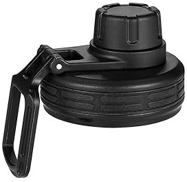 Paratito® Cierre giratorio deportivo, a prueba de fugas con gas, cómodo para beber mientras haces senderismo y deportes, compatible con botellas..
