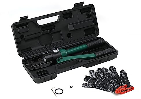 ECUTEE Hydraulic Rebar Cutter Steel Bar Cutter Shear Steel Rod Cutting Tool Hydraulic Bolt Cutter 4-16mm 8 Ton/17637lbs Professional Heavy Duty Rebar Cutting Shearing Tool