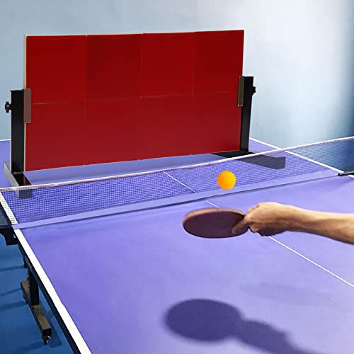 Lilyeriy Tischtennis Rebound Board 66 * 33cm Tischtennisplatte Tisch Sparring Return Board Innen Tischtennis Returnbrett Trainingsgerät Ping Pong Return Board