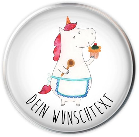 Mr. & Mrs. Panda Waschbeckenstöpsel selbst gestalten Einhorn Küche - Personalisierte Geschenke, Kuchen, Muffin, Motivation, Abflussstöpsel personalisiert, Unicorn, Einhörner, individuell gestaltbar