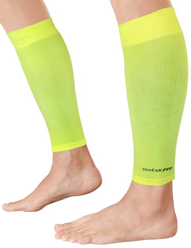 SLIMCELL PRO Polpaccera Compressione Uomo e Donna - Fascia Polpaccio Compressione, Fascia Elastica Polpaccio, Elastica, Compression Sleeve, Gambali Compressione - Made In Italy