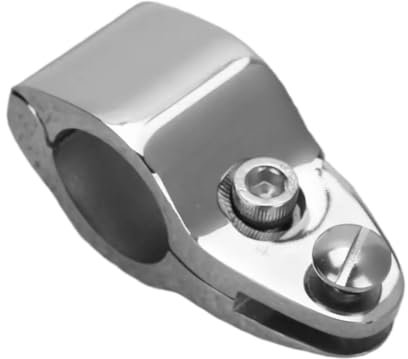 2 stücke 22mm/25mm Boot Bimini Top Klapp Backe Rutsche Fitting Marine Hardware 316 Edelstahl Bimini Top schellen(25mm)