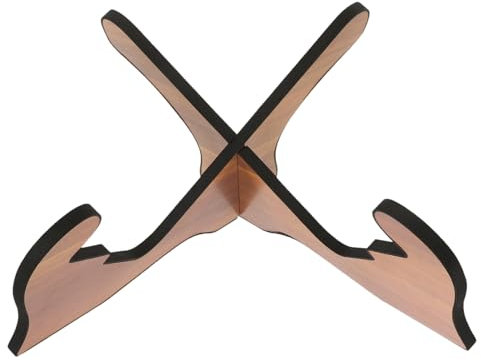 HEMOTON Gitarrenständer Bodenhalter Aus Holz Ukulele-aufbewahrungsregal Gitarrenständer Für Geschäftsausstellungen Geigenständer Schnell Montierbar Und Tragbar