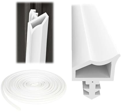 ZHYUAN 22M Junta de Puerta y Ventana, Burlete Aislante Acústico, a Prueba de Humedad, Anticolisión para Apartamentos y Baños