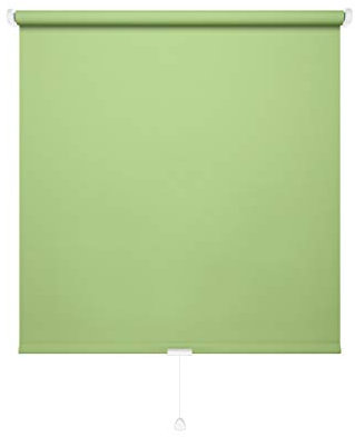 JalousieCrew Schnapprollo Springrollo Mittelzugrollo Limone - Breite 62 bis 222cm - Länge 175 und 230cm - Blickschutz (122 x 175 cm)