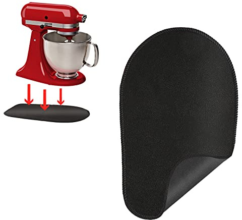 Mixer Mover for KitchenAid Mixer,Mixer Slider Mat for KitchenAid Stand Mixer,Kitchenaid Accessories for Stand Mixers,Kitchen Appliance Sliding Mats Compatible with 4.5-5 Qt Tilt-Head Stand Mixer