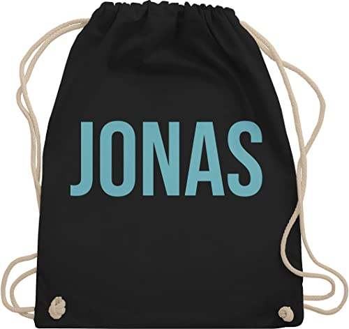 Turnbeutel Rucksack - Taschen - Mädchen - Dein Name in Bunt - Unisize - Schwarz - kita tasche jungen baumwoll kind personalisierte beutel personalisierter kinder für eigenem stoffbeutel