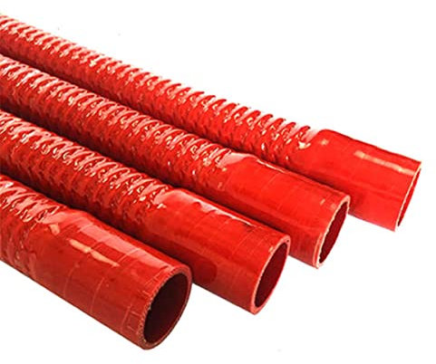 ID 30-100 mm Universal-Silikon-Flexschlauch Kühlerrohr für Lufteinlass Hochdruck-Hochtemperatur-Gummiverbinder-800 mm, ID 100 mm
