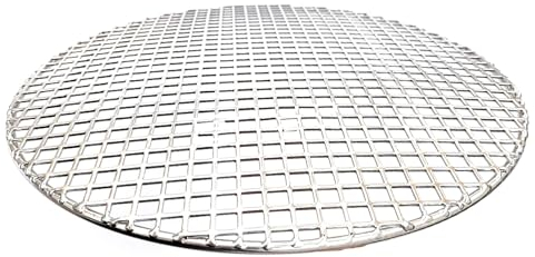 Eagles Round Grill Grates, 26.5cm/10 Heavyweight Cooking Rack Round BBQ Mesh 304 Stainless Steel Barbecue Grilling Grate Cross Wire Steaming Cooling Barbecue Rack/Carbon Baking Net/Grill/Pan Grate