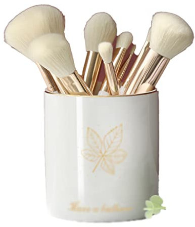 Organizer desk stifte Schreibtisch-stifthalter Aus Keramik, Rund, Für Mädchen, Muster, Bleistiftbecher, Schreibtisch-organizer, Make-up-pinselhalter, Dekoration Für Das Büro Organizer desk stifte