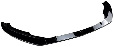 VTSGBLS Auto Frontspoiler Für Skoda Für Superb B8 2016-2018 Spoiler Body Kit Tuning Zubehör Auto Frontstoßstange Lippe Splitter Diffusor Frontstoßstangenspoiler(Schwarz glänzend)