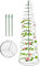 doyandader Treillis de Jardin pour grimpantes, tuteur de Jardin pour légumes grimpants, Pyramide résistante aux intempéries pour d'intérieur comme Le Lierre, vignes, clématites