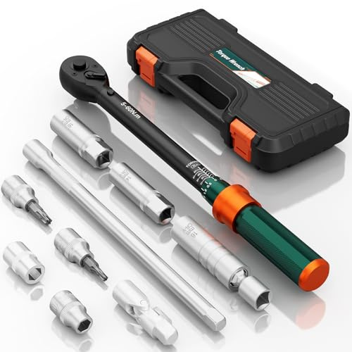 NADOKHI vridmomentnyckel 3/8 tum, 5–60 Nm, 72 tänder, ± 3 % precision