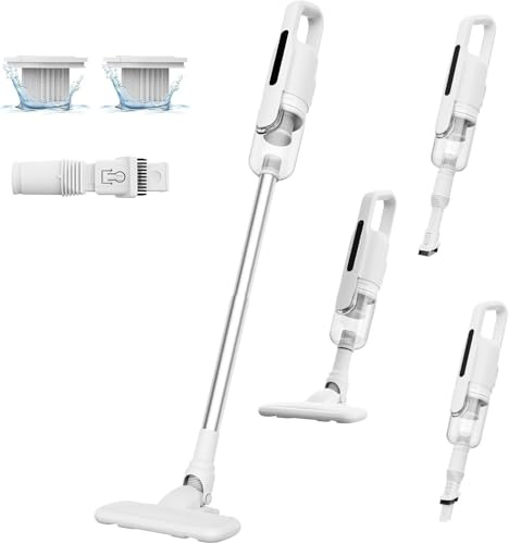 Suirviz U5PRO Aspirateur Balai sans Fil, 28Kpa 35Min 3-en-1，Garantie 1 an | Aspirateur sans Fil avec Système Centrifuge Cyclonique, pour Les Poils d’Animaux, Adapté Aux Sols, Canapé et Voiture