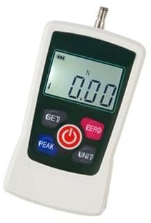 WDWDW Dinamometro, misuratore di Forza Digitale, Spinta/trazione 1 kg 10 N 2,2 libbre, misuratore Portatile.