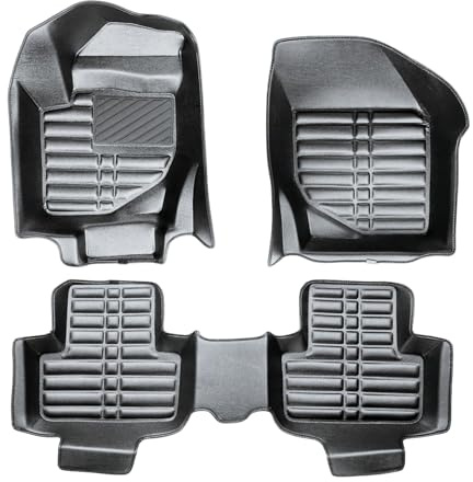 fussmattenprofi Fußmatten für Volvo XC 90 (1.Gen-C) 2002-2014 TPE-Kunstleder Allwetter Auto Fussmatten, Antirutschmatten Gummimatten, Allwetter Autofußmatten Zubehör