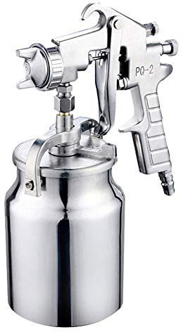 Pistola Per Spruzzare, Compressore Per Vernice Ad Aria Spray Pittura Con Tazza Da 1000 Cc, Sistema Di Verniciatura A Spruzzo Per Vernici Portatile Per Spruzzare Vernici A Base Di Olio O Lattice