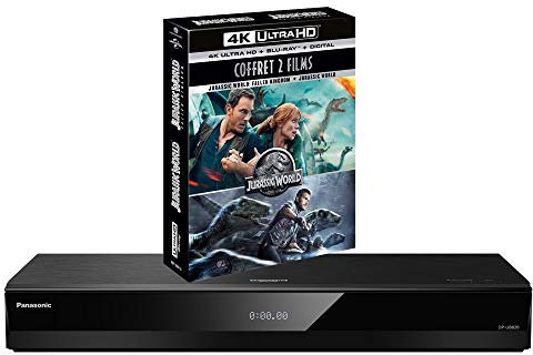 Panasonic DP-UB820 MULTIREGION Bundle with Jurassic World 2 Movie Collection Ultra HD 4K Blu-ray Disc