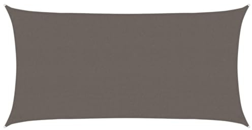 vidaXL Sonnensegel Sonnenschutz Windschutz Sonnendach UV Schutz Sonnenschutzsegel Schattenspender Garten Terrasse Balkon HDPE 2x3,5m Anthrazit
