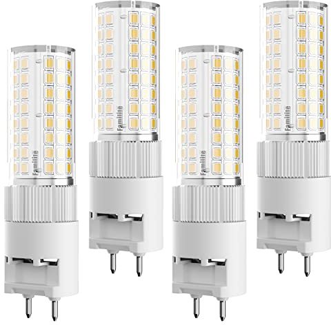 Familite LED G12 Bulb 16W Warm White 3000K Bi-Pin Corn Bulb, Pack of 4