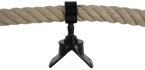 Gepotex Support d'angle pour corde de 28 mm à 30 mm - En bronze